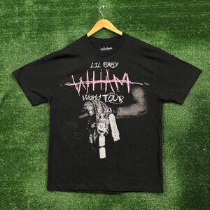 Lil Baby Wham World Tour Hip-Hop T-Shirt Size Extra Large